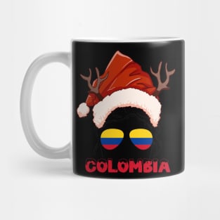 Colombia girl, Colombian Christmas gift , Regalo Navidad Colombia Mug